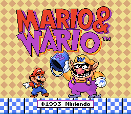 Mario & Wario (Joypad)